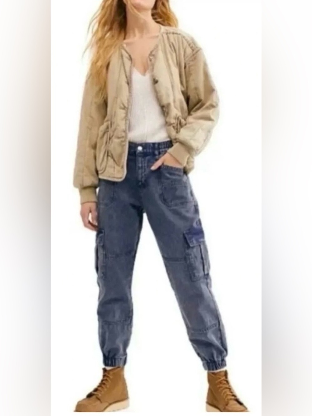 We The Free Platoon Cargo Pants by Free People Women’s Size S